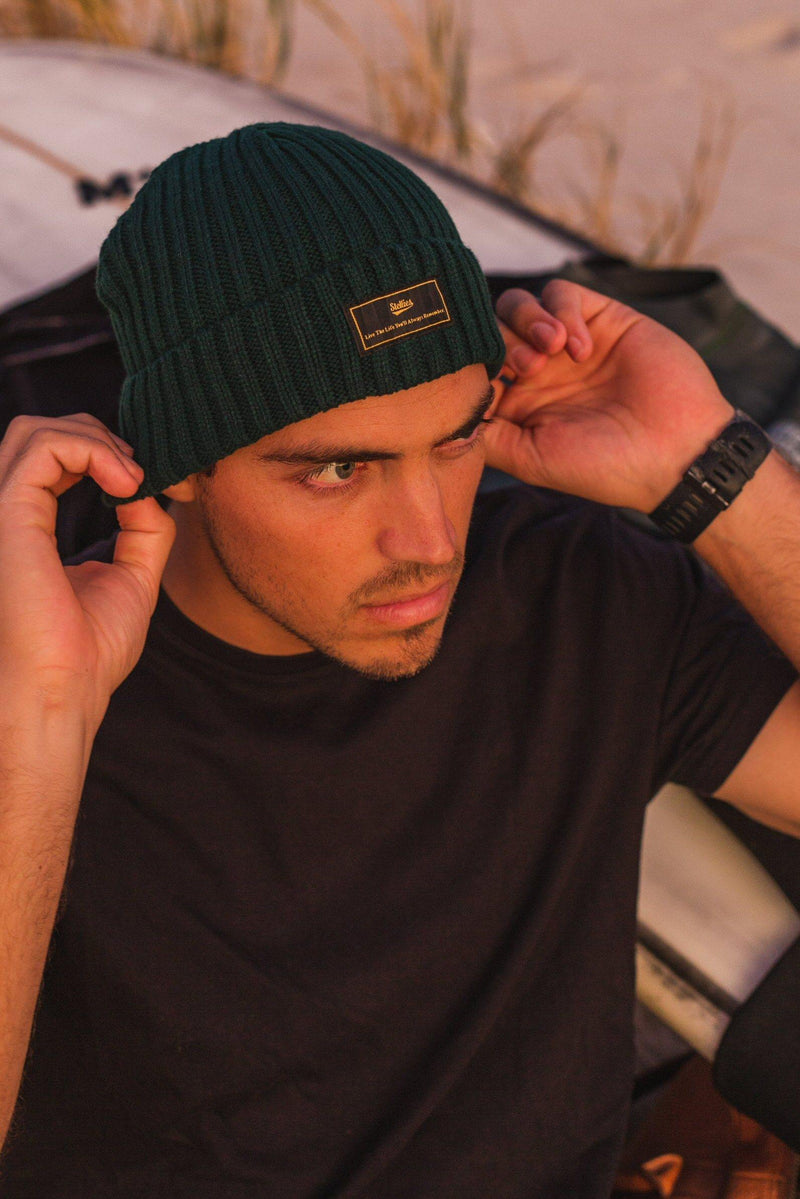 The Core Beanie in Emerald - Stellies Authentic Clothing