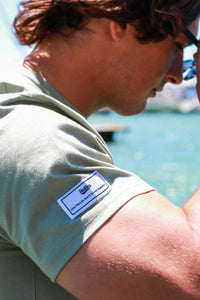 Core Tee in Spanish Moss