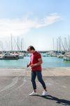 The Core Tee in Washed Terracotta
