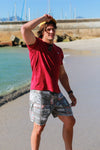 The Core Tee in Washed Terracotta