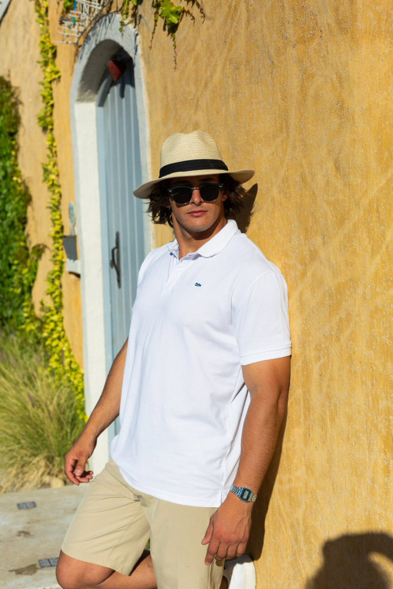 The Golfer Polo In White