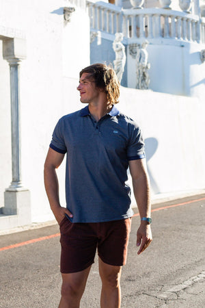 The Golfer Polo In Navy
