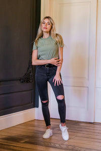 Weekend T-shirt - Spanish Moss