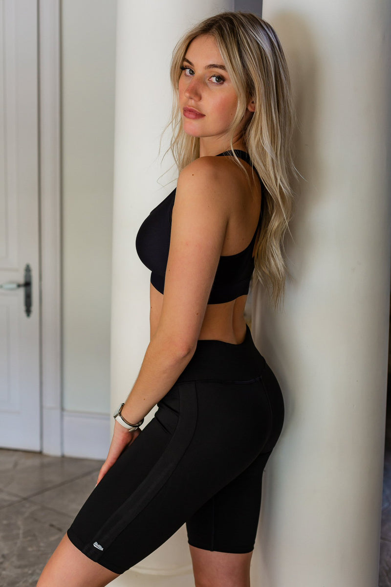 Ladies Bike Shorts - Monochrome