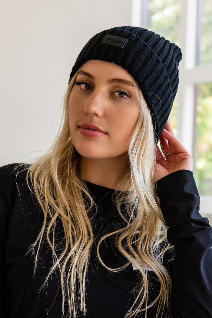 The Core Beanie in Black