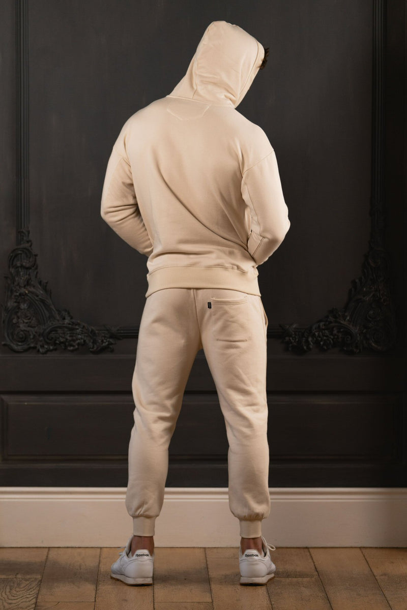 Fleece Sweatpants - Crème