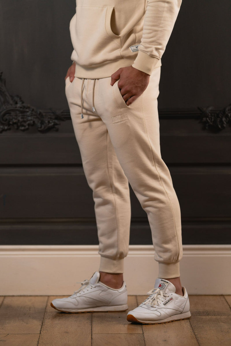 Fleece Sweatpants - Crème