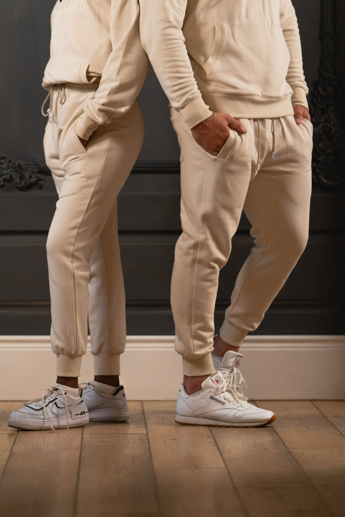 Fleece Sweatpants - Crème