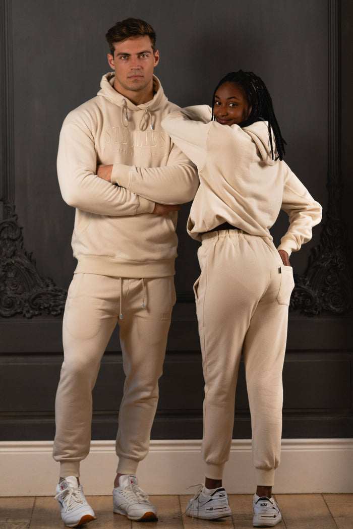 Fleece Sweatpants - Crème