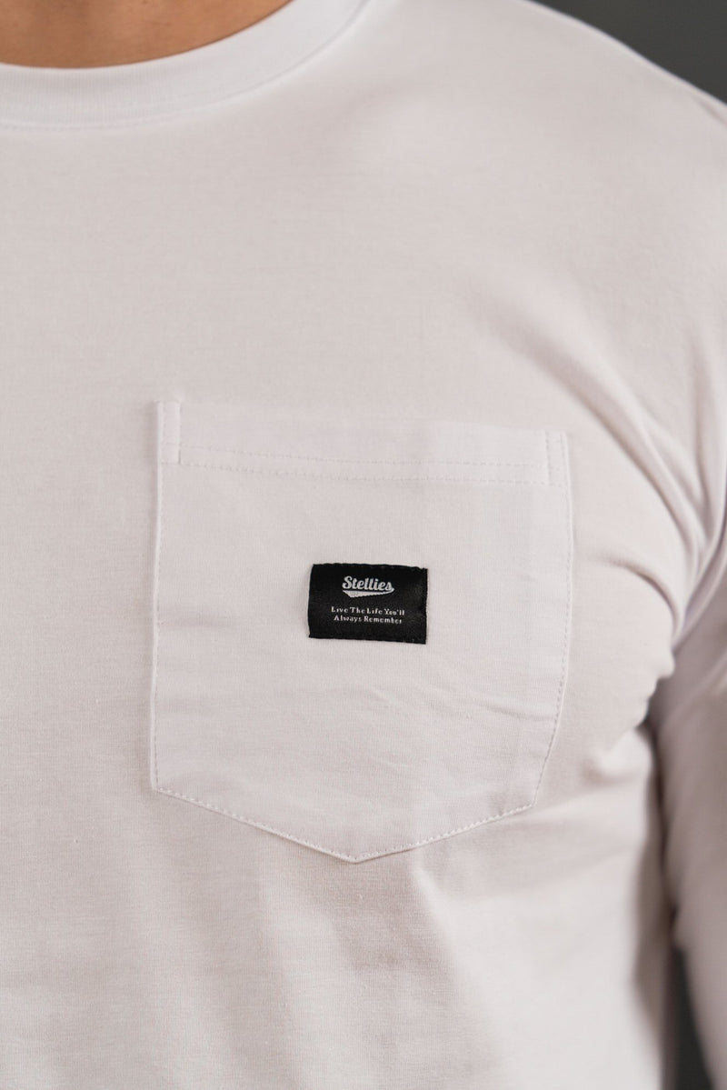 Long Sleeve Vagabond T-shirt - Optic White