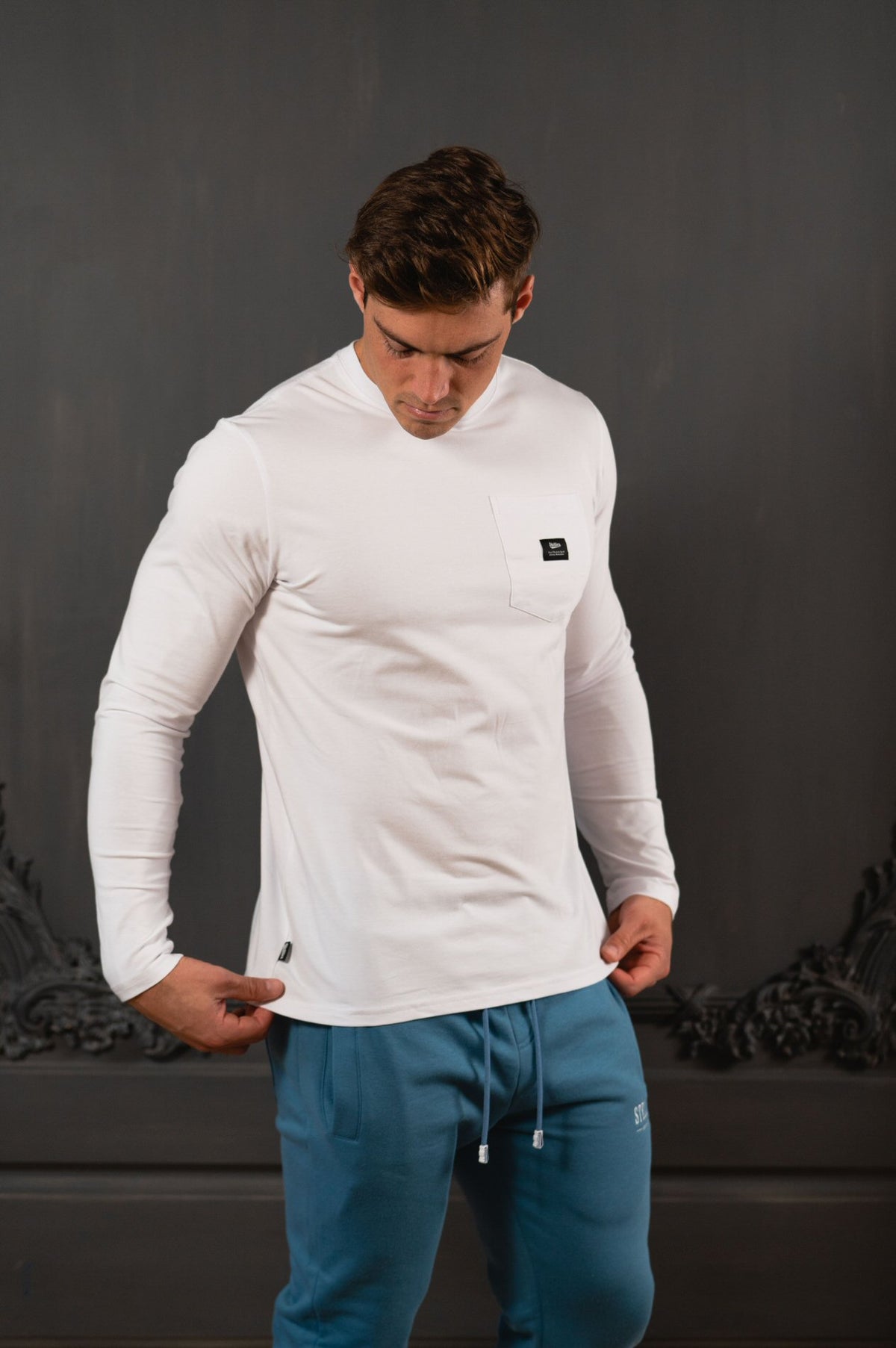 Long Sleeve Vagabond T-shirt - Optic White