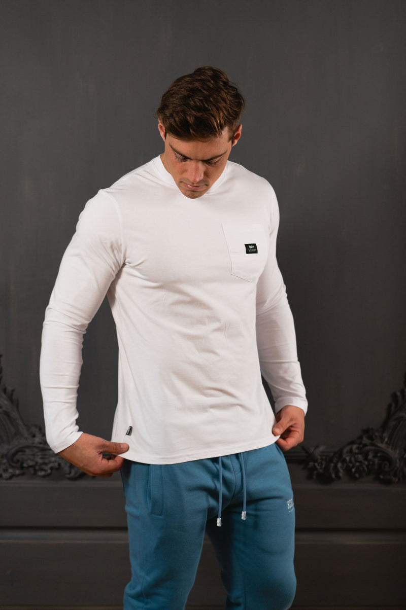Long Sleeve Vagabond T-shirt - Optic White