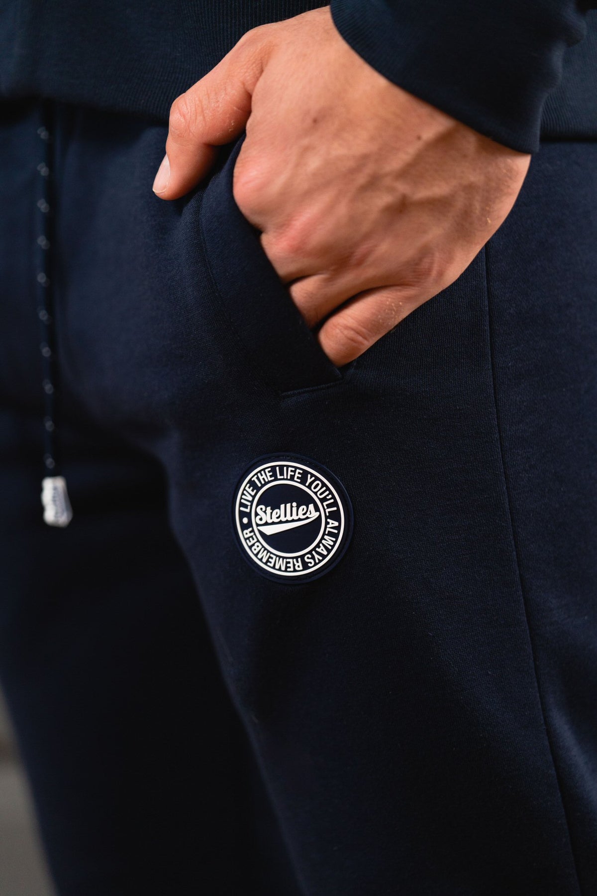 Luxe Fleece Sweatpants - Navy