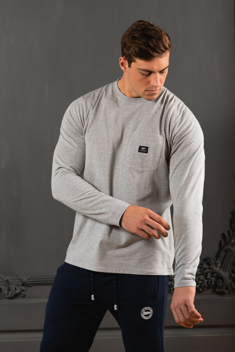 Long Sleeve Vagabond T-shirt - Grey Melange