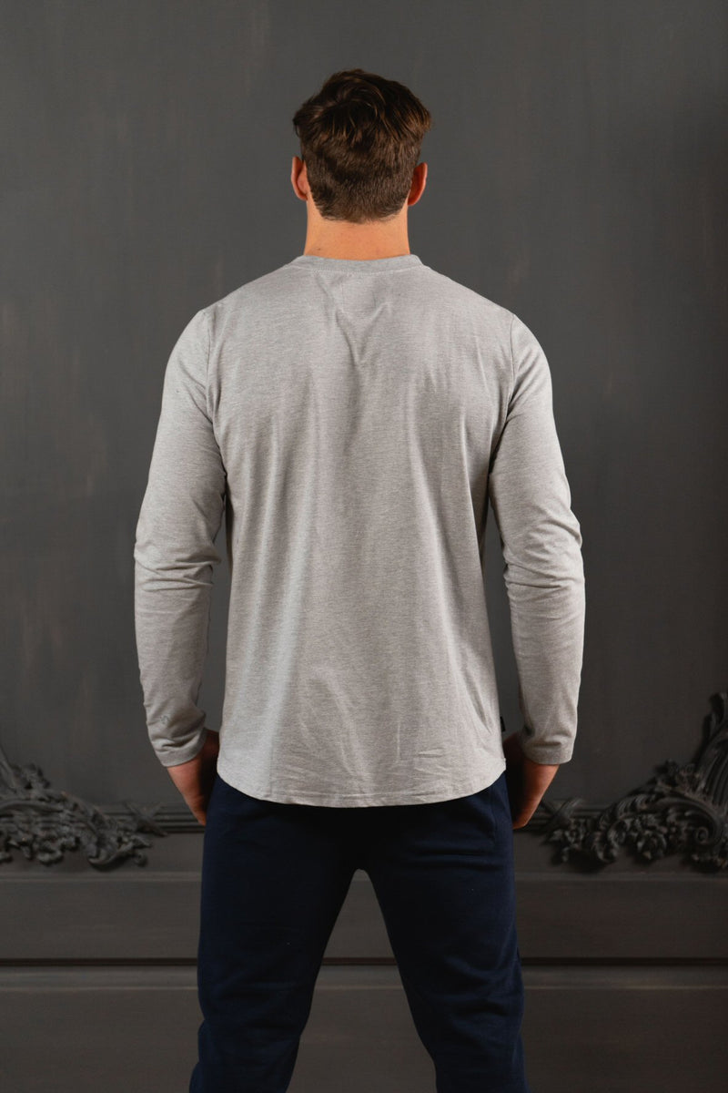Long Sleeve Vagabond T-shirt - Grey Melange