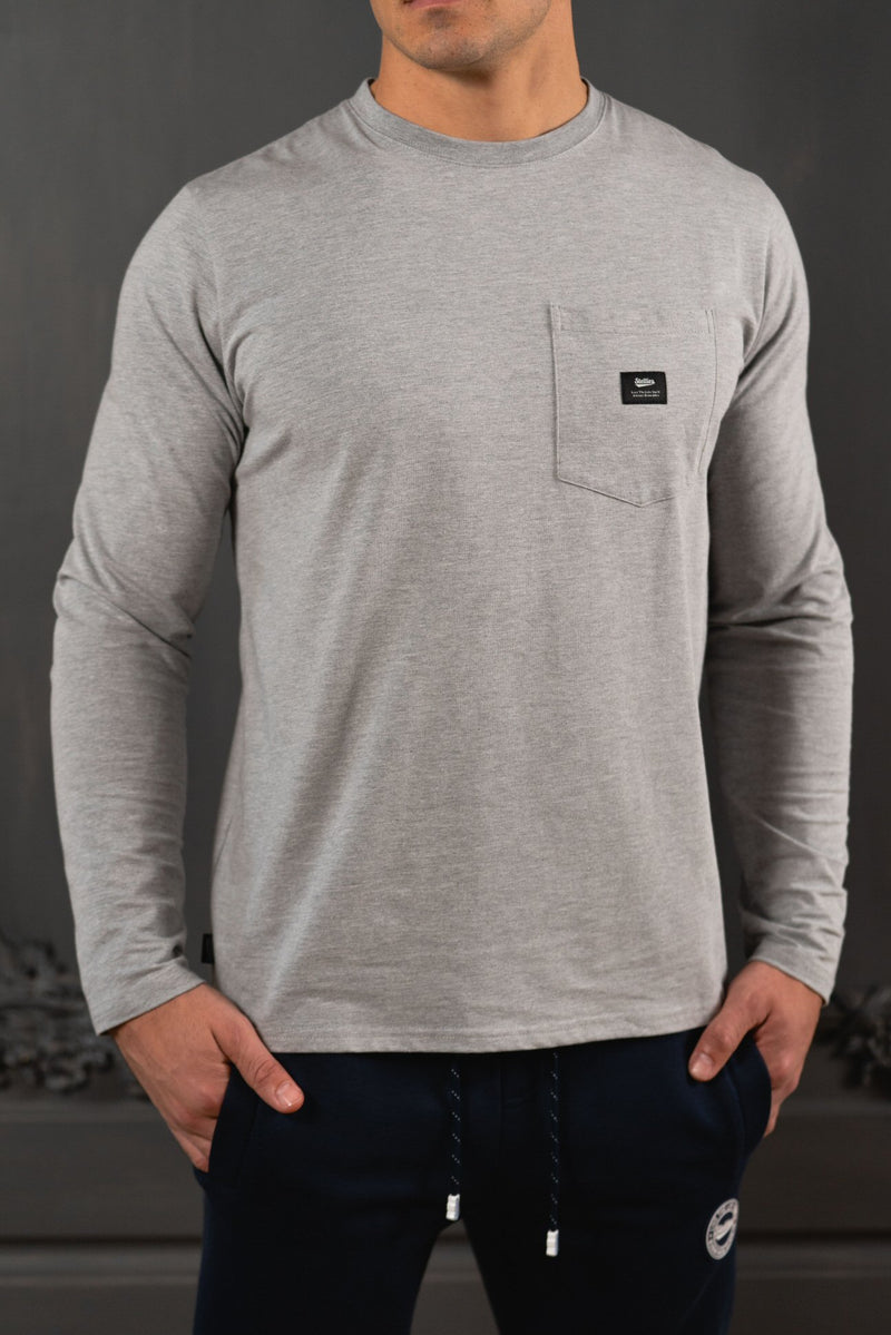Long Sleeve Vagabond T-shirt - Grey Melange