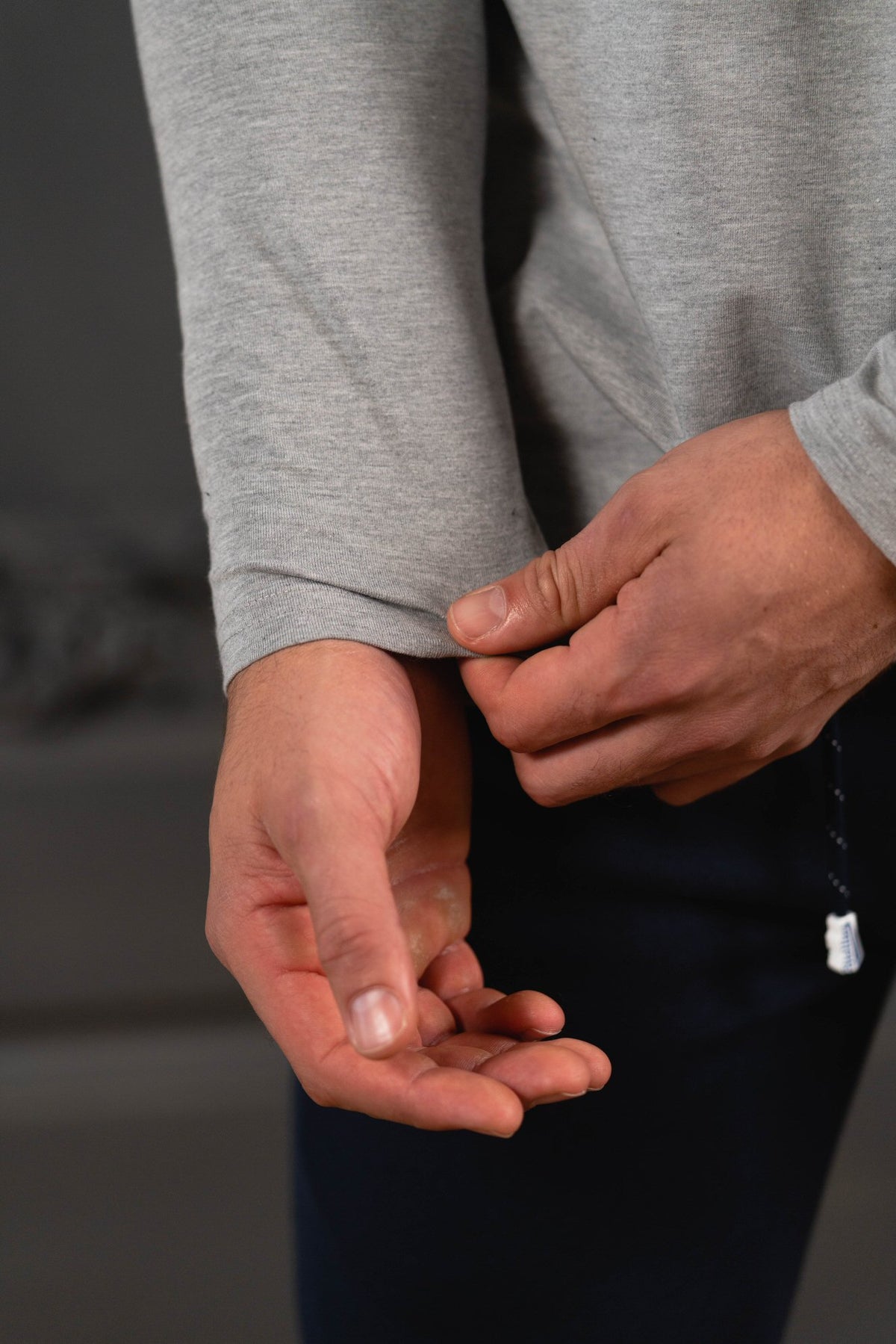 Long Sleeve Vagabond T-shirt - Grey Melange