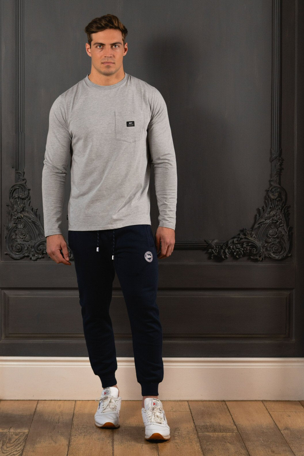 Long Sleeve Vagabond T-shirt - Grey Melange