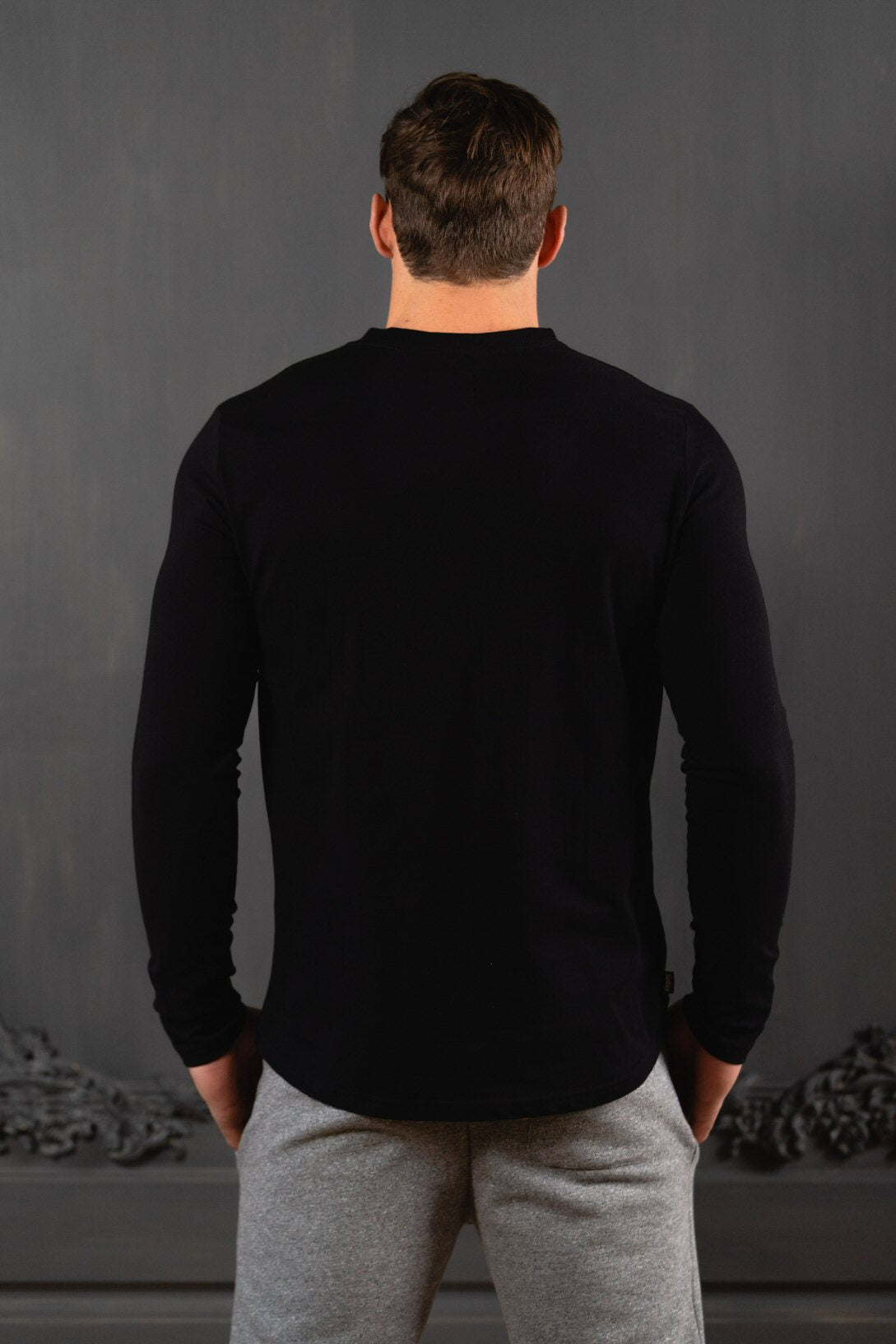 Long Sleeve Vagabond T-shirt - Phantom Black