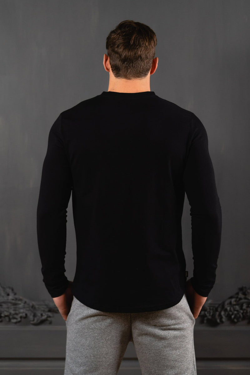 Long Sleeve Vagabond T-shirt - Phantom Black