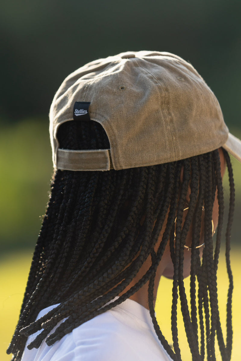 Acid-Washed Dad Cap - Olive