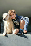 Kids Unisex Hoodie in Indigo - Stellies Authentic Clothing
