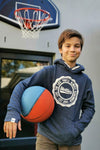 Kids Unisex Hoodie in Indigo - Stellies Authentic Clothing