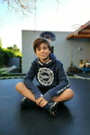 Kids Unisex Hoodie in Indigo - Stellies Authentic Clothing