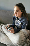 Kids Unisex Hoodie in Indigo - Stellies Authentic Clothing