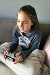 Kids Unisex Hoodie in Indigo - Stellies Authentic Clothing