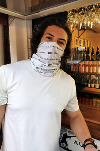 White Buff with Black - Stellies Authentic Clothing