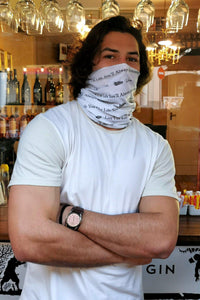 White Buff with Black - Stellies Authentic Clothing