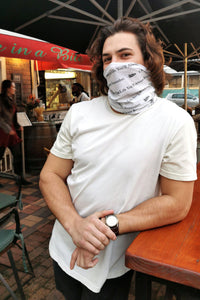 White Buff with Black - Stellies Authentic Clothing