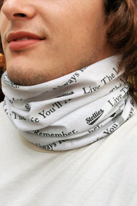 White Buff with Black - Stellies Authentic Clothing