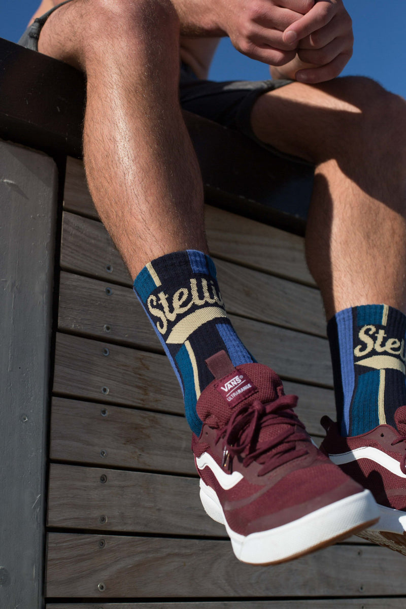 The Vertical Striped Stellies Socks