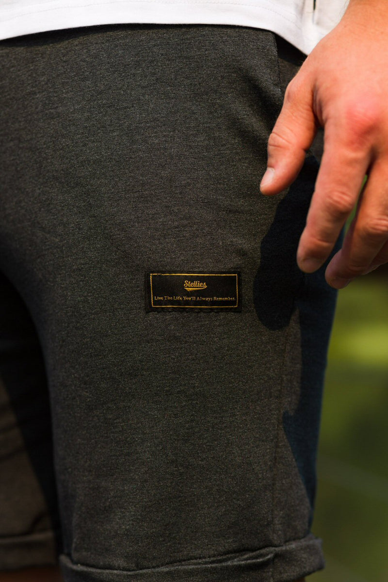 The Everyday BSB Track-Shorts in Charcoal