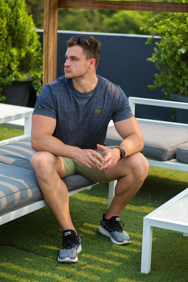 Core Tee In Navy Jasper