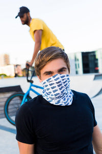 OG Buff in White with Navy - Stellies Authentic Clothing