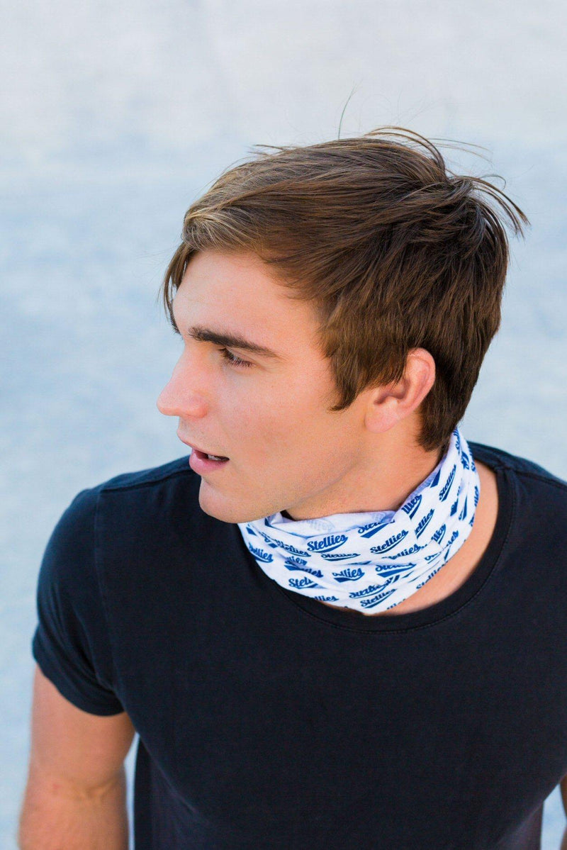 OG Buff in White with Navy - Stellies Authentic Clothing