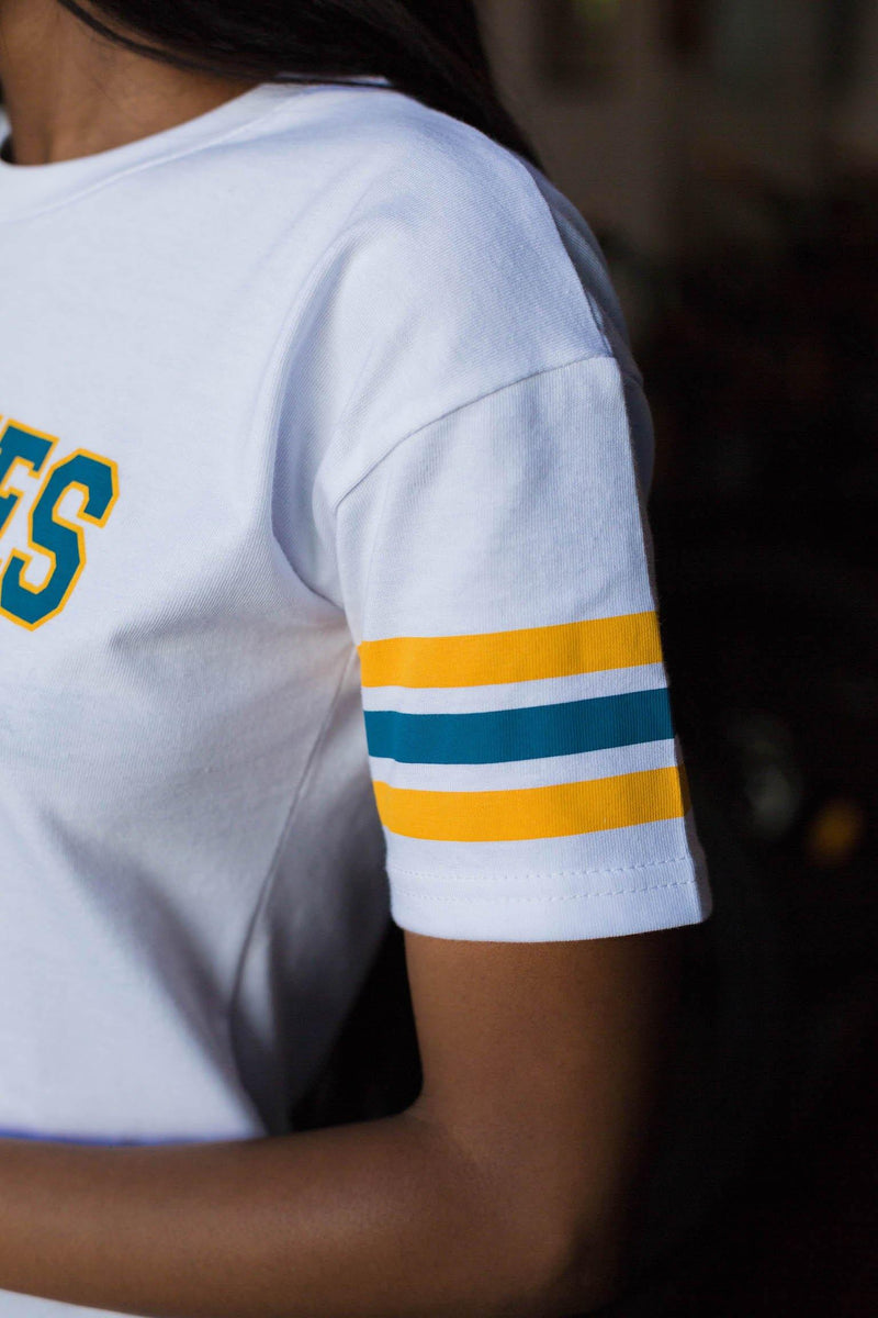 The Dropped Shoulder Sorority Tee - Stellies Authentic Clothing
