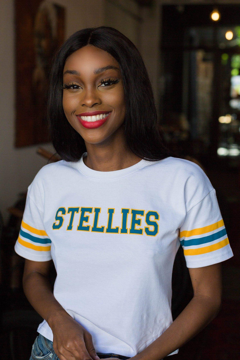 The Dropped Shoulder Sorority Tee - Stellies Authentic Clothing