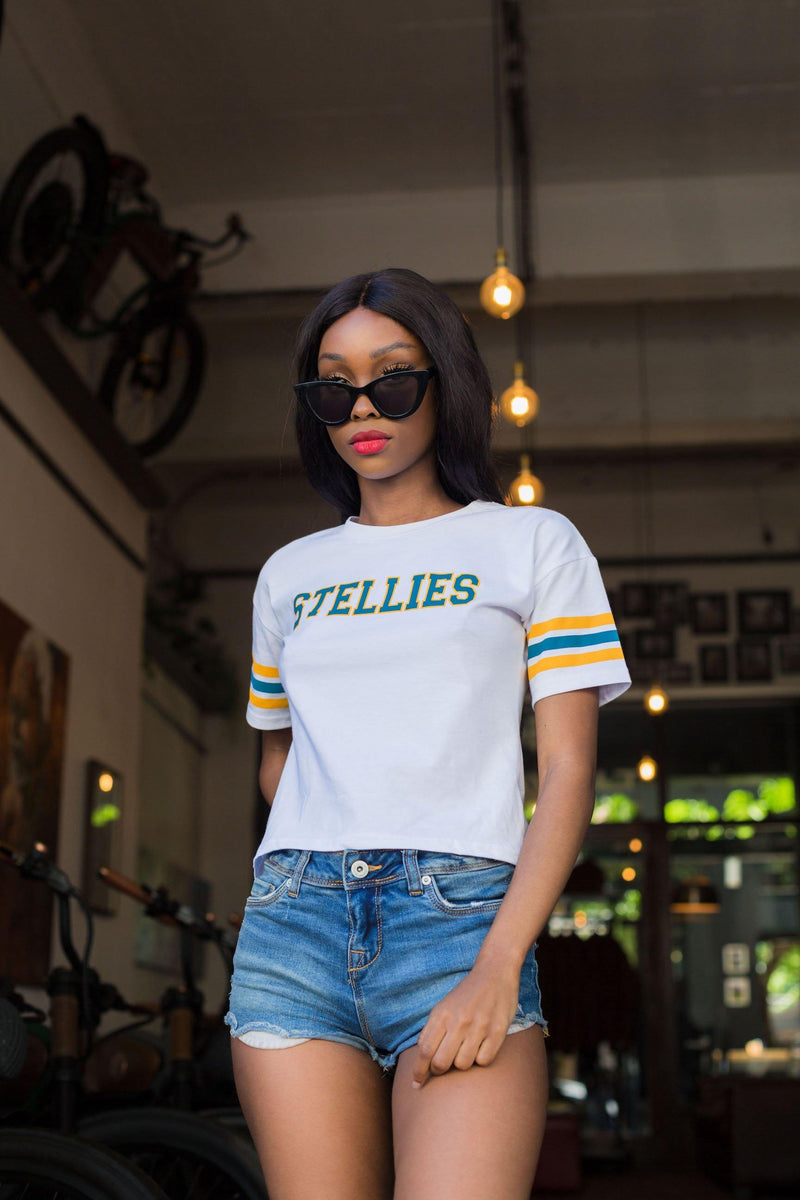 The Dropped Shoulder Sorority Tee - Stellies Authentic Clothing