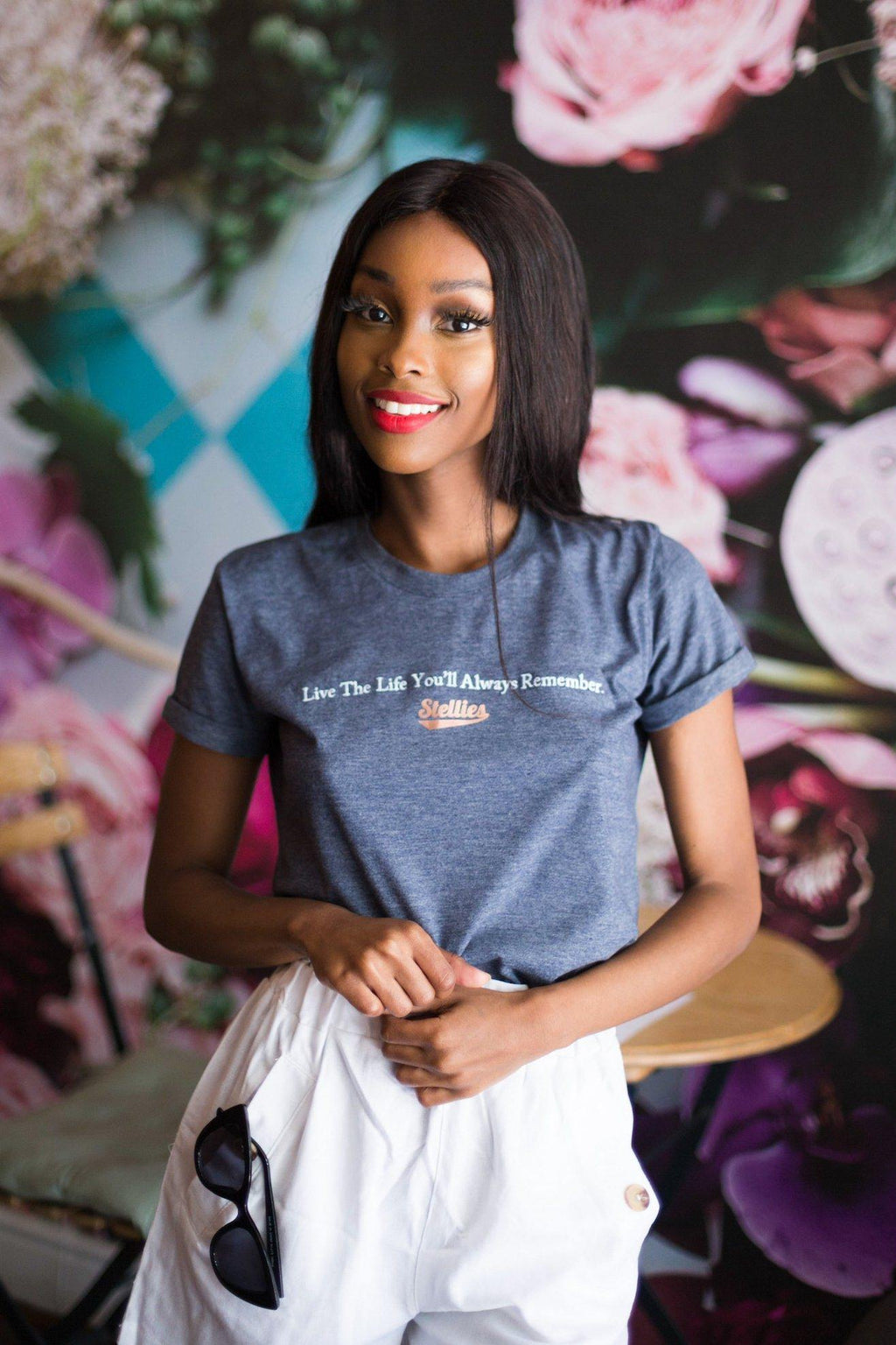 The Boyfriend Tee in Midnight Navy - Stellies Authentic Clothing