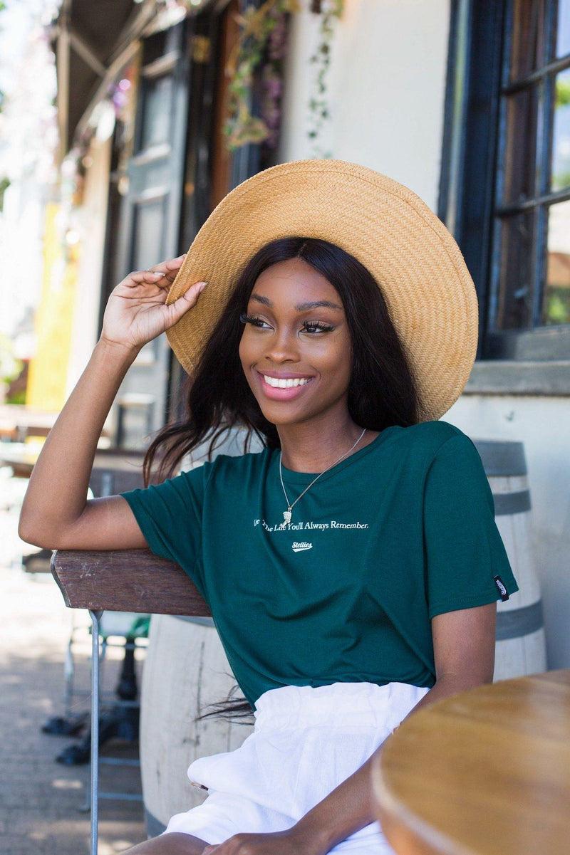 The Weekend Tee in Hunters Green - Stellies Authentic Clothing