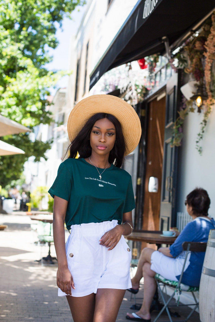 The Weekend Tee in Hunters Green - Stellies Authentic Clothing