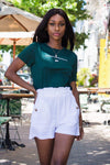 The Weekend Tee in Hunters Green - Stellies Authentic Clothing