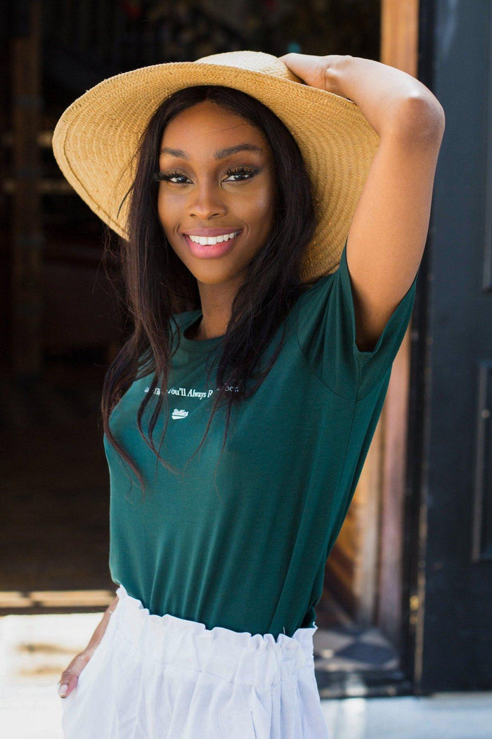 The Weekend Tee in Hunters Green - Stellies Authentic Clothing