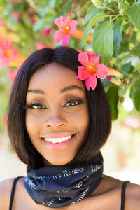 Black Buff with White - Stellies Authentic Clothing