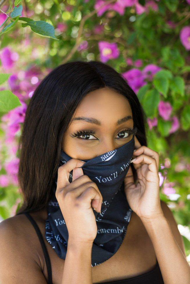 Black Buff with White - Stellies Authentic Clothing