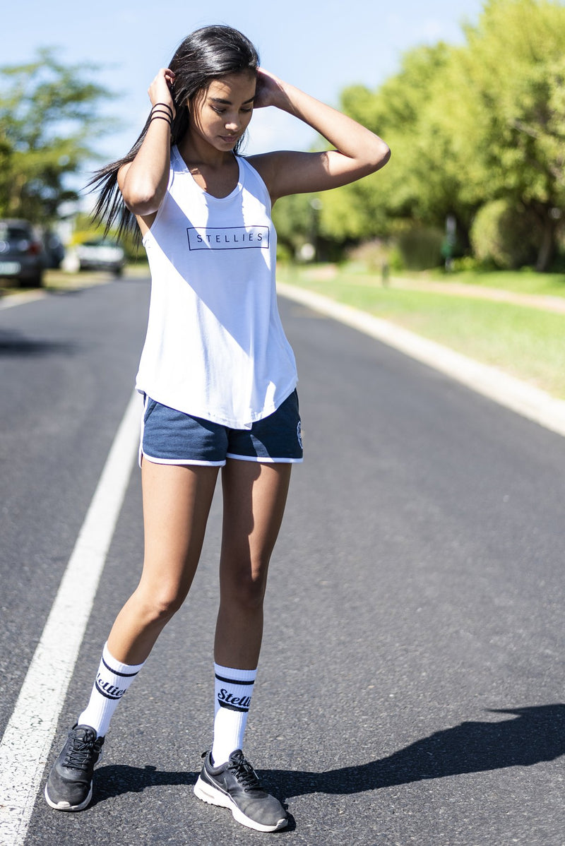 Stellies Socks - Solid White